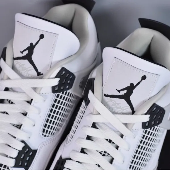 Jordan 4 Military Black Air Sneakers