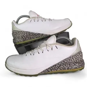 Jordan ADG 'White Cement' Spikeless Golf Shoes AR7995-100 Men's 8.5