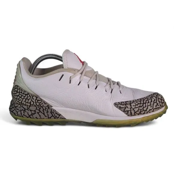 Jordan ADG 'White Cement' Spikeless Golf Shoes AR7995-100 Men's 8.5
