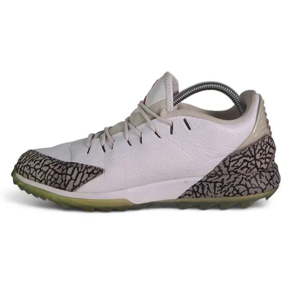Jordan ADG 'White Cement' Spikeless Golf Shoes AR7995-100 Men's 8.5