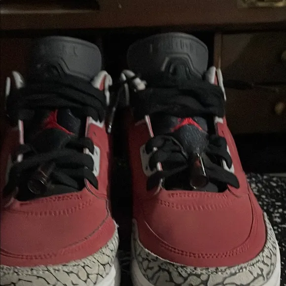 Jordan Athletic Shoes - Red and Black