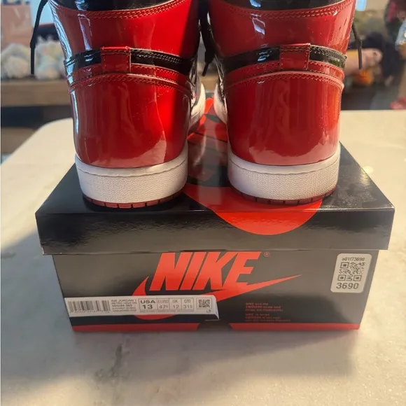 Jordan Athletic Shoes - Red and Black