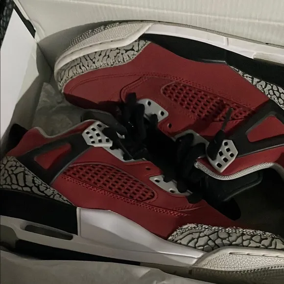 Jordan Athletic Shoes - Red and Black