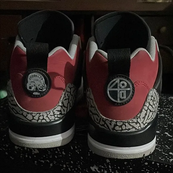 Jordan Athletic Shoes - Red and Black