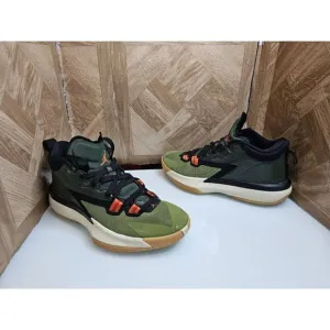 Jordan Women's Zion 1 Let's Dance Green Shoe's Size 8.5. GS 7y