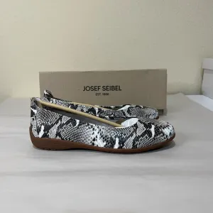 Josef Seibel ballet flats with snakeskin print genuine leather flat EU37 US6/6.5