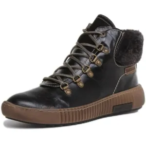 Josef Seibel Maren Leather Lace Up Ankle Boots Size 8.5/39