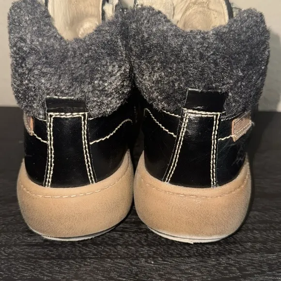 Josef Seibel Maren Leather Lace Up Ankle Boots Size 8.5/39