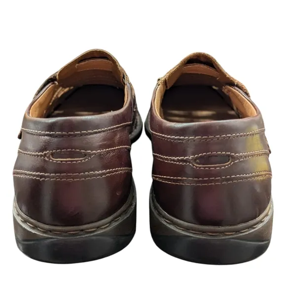JOSEF SEIBEL | NWOT MEN'S LEATHER SHOES SANDALS | MARONE | EU 47= 13-13.5