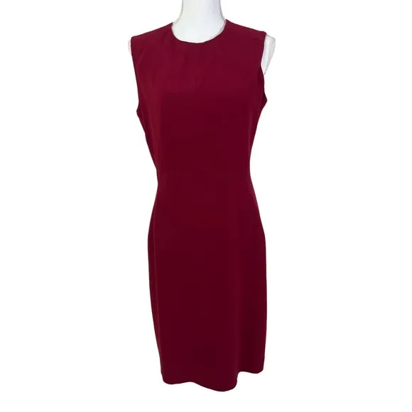 JOSEPH luxury red bodycon short dress size 42‎