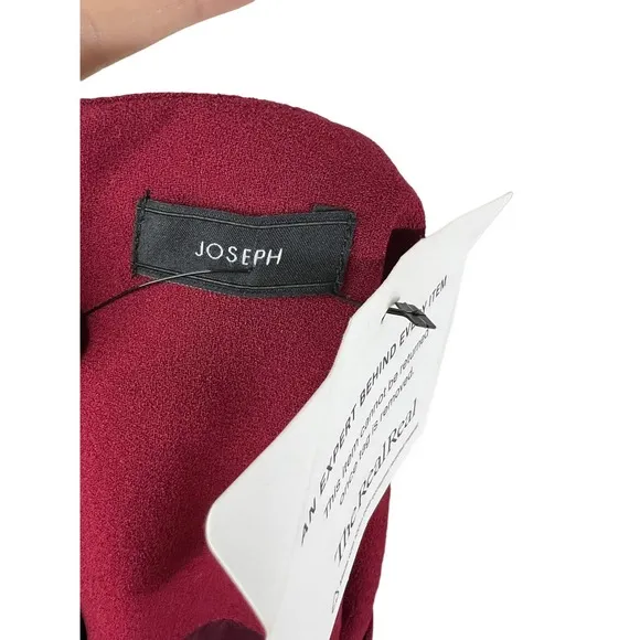 JOSEPH luxury red bodycon short dress size 42‎