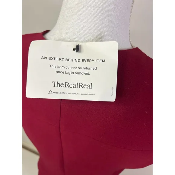 JOSEPH luxury red bodycon short dress size 42‎