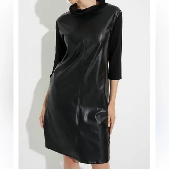 Joseph Ribkoff Black Dress Size 10 Cocktail Party Minimalist