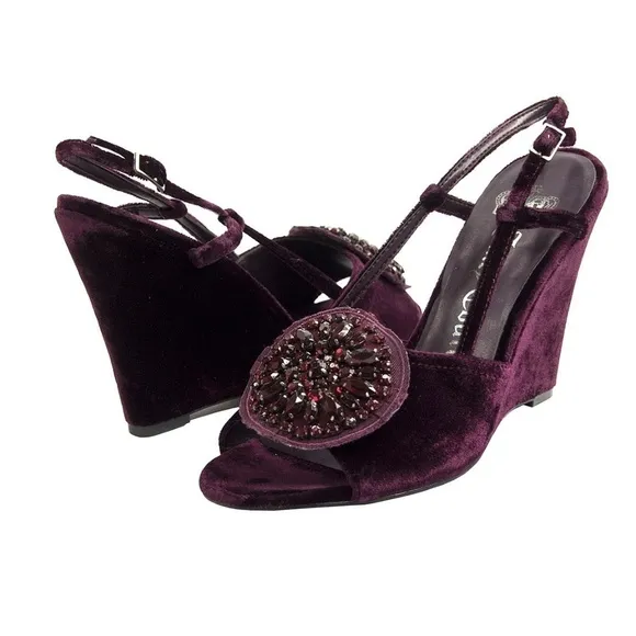 Juicy Couture Black Label Nightingale Wedge Heels