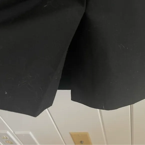 JUST IN Alex Marie Black Sleeveless Sheath Midi Dress Cutout Minimalist Classic