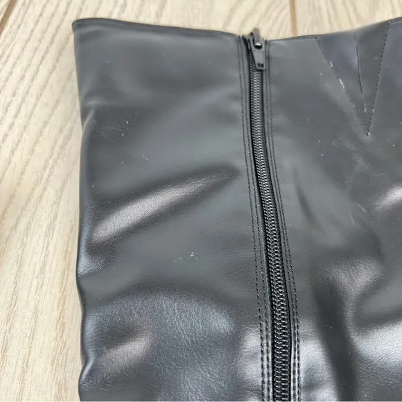 Karen Scott Hanna Chain Dress Boots 8M/WC Black $80