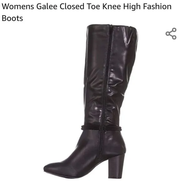 Karen Scott black Galee boots