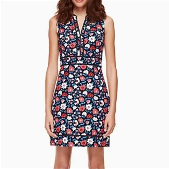 Kate Spade Daisy Jacquard Sheath Dress Size 4