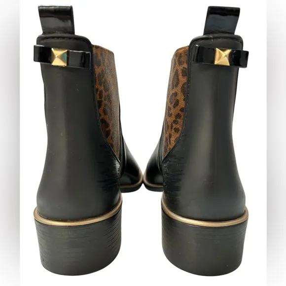 Kate Spade Domina Leopard Chelsea Ankle Boots