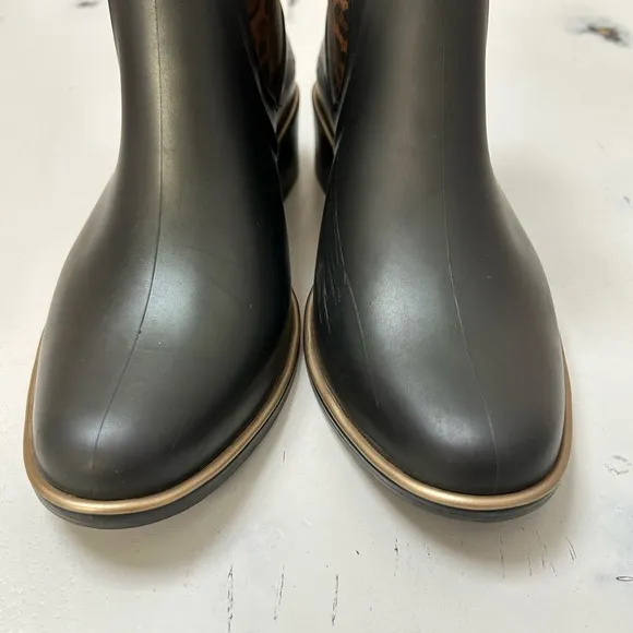Kate Spade Domina Leopard Chelsea Ankle Boots