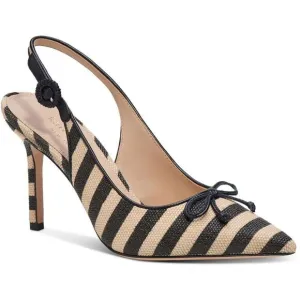 Kate Spade New York Womens Veronica  Black Pointed Toe Dressy Heels Shoes New