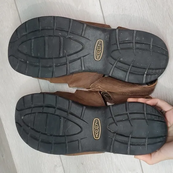 Keen Mens Leather Newport Leather Outdoor Hiking sandals shoes sz 15