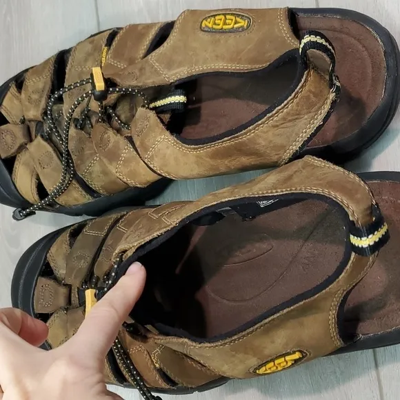 Keen Mens Newport Outdoor Hiking Sandals Leather Shoes sz 14