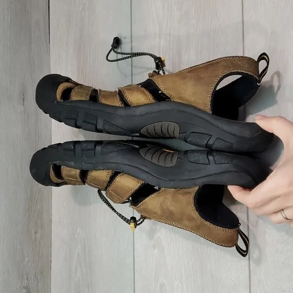 Keen Mens Newport Outdoor Hiking Sandals Leather Shoes sz 14