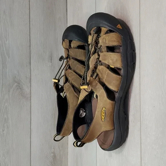 Keen Mens Newport Outdoor Hiking Sandals Leather Shoes sz 14