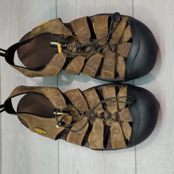 Keen Mens Newport Outdoor Hiking Sandals Leather Shoes sz 14