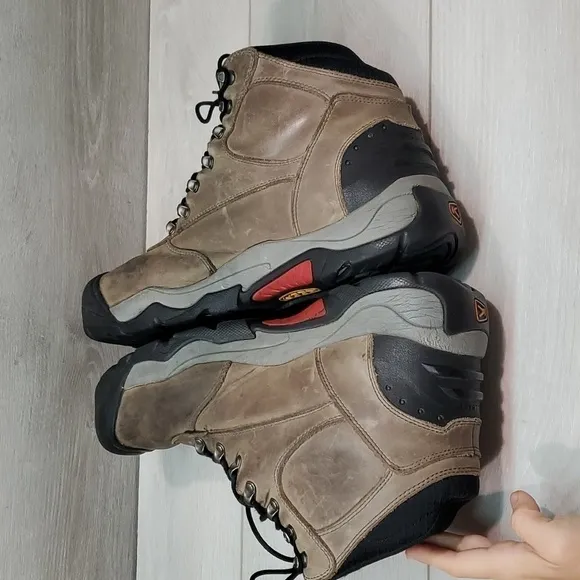 Keen Mens Outdoor Hiking Comfort Leather boots sneakers shoes sz 13
