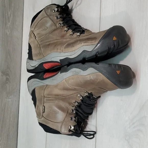 Keen Mens Outdoor Hiking Comfort Leather boots sneakers shoes sz 13