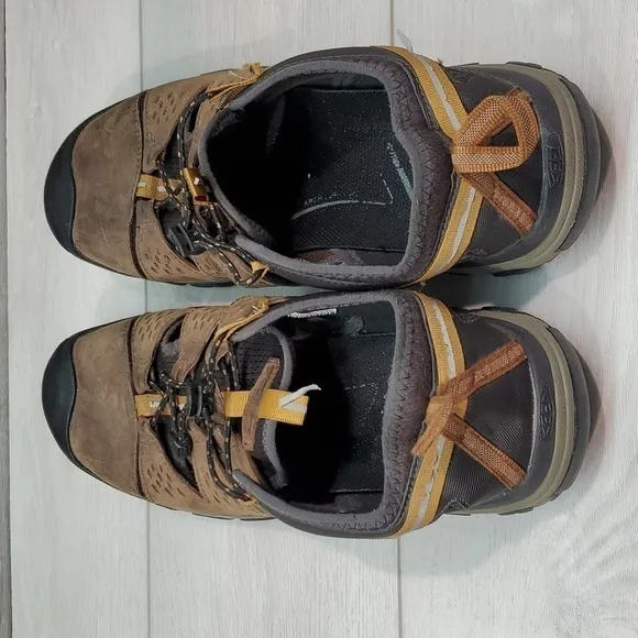 Keen Mens Outdoor Hiking Leather Sneakers shoes sz 13