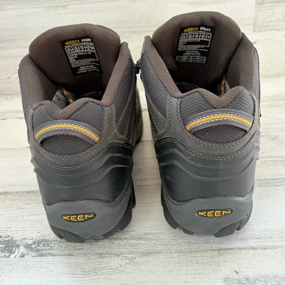 Keen Men’s Size 14D Lansing Mid Steel Toe Mid Lace Up Boots Waterproof