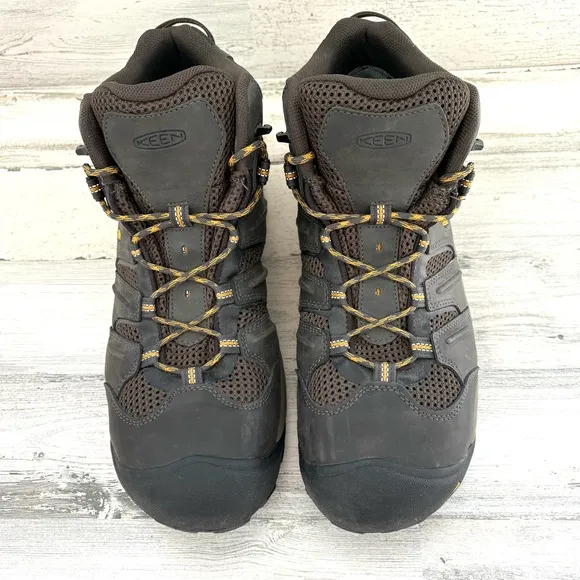 Keen Men’s Size 14D Lansing Mid Steel Toe Mid Lace Up Boots Waterproof