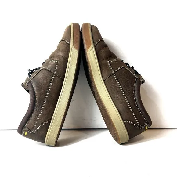 Keen Mens Sz 11 Comfort Casual Brown Leather Oxford Toggle Closure Everyday Shoe