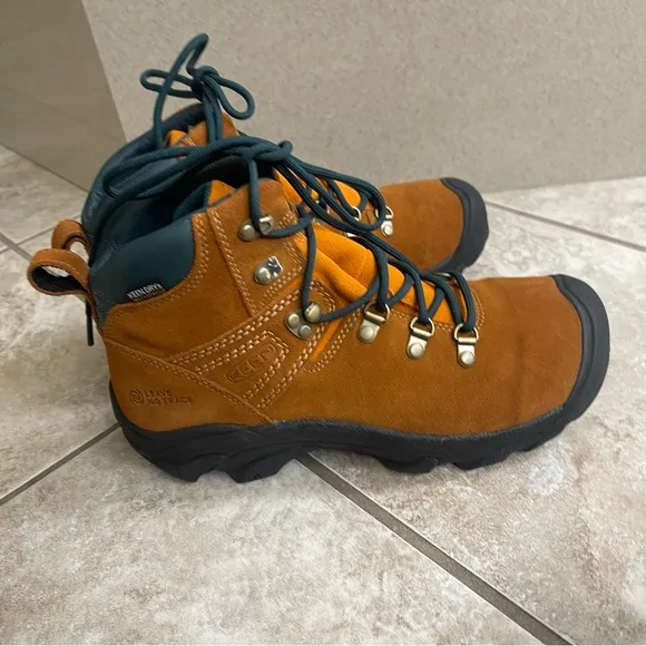 Keen Pyrenees Waterproof Trail Hiking Boots Wore 1x Men’s USA 8 Damaged Bracket!