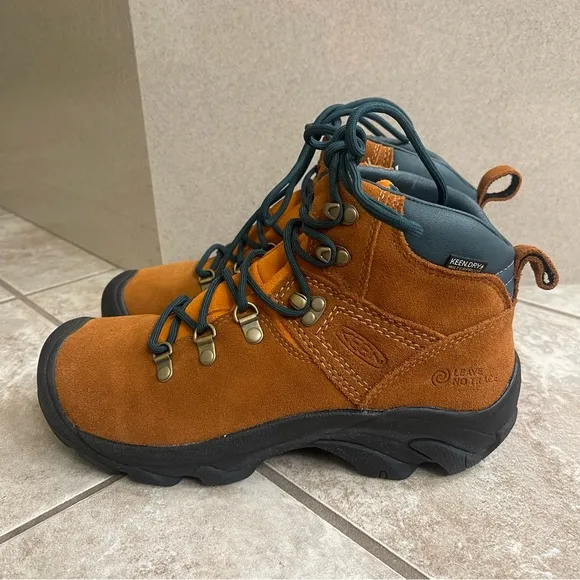 Keen Pyrenees Waterproof Trail Hiking Boots Wore 1x Men’s USA 8 Damaged Bracket!