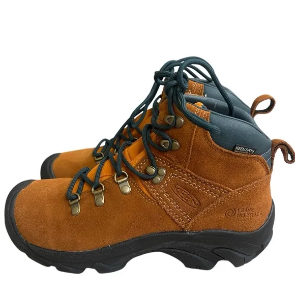 Keen Pyrenees Waterproof Trail Hiking Boots Wore 1x Men’s USA 8 Damaged Bracket!