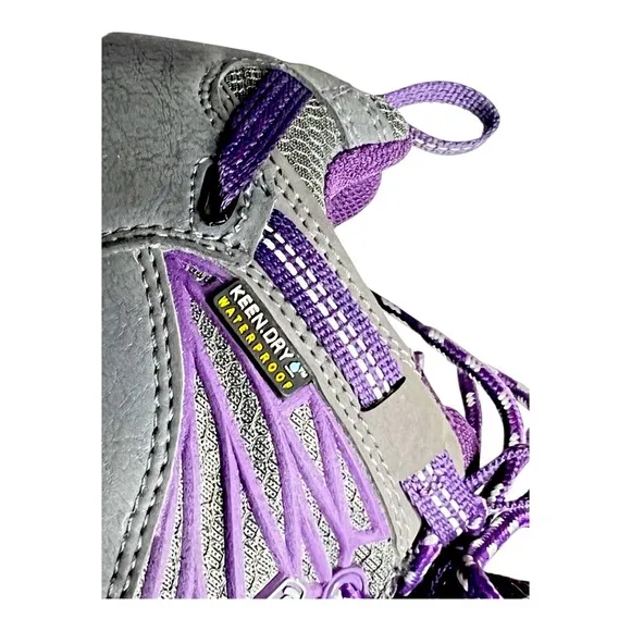 Keen Saltzman WP Low Outdoor Hiking Shoes Womens Size 5 EUR 35 Magnet Purple