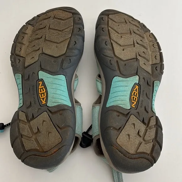 Keen Seafoam Blue Waterproof Sandals Outdoor Hiking Water Shoes Women’s Size 8.5