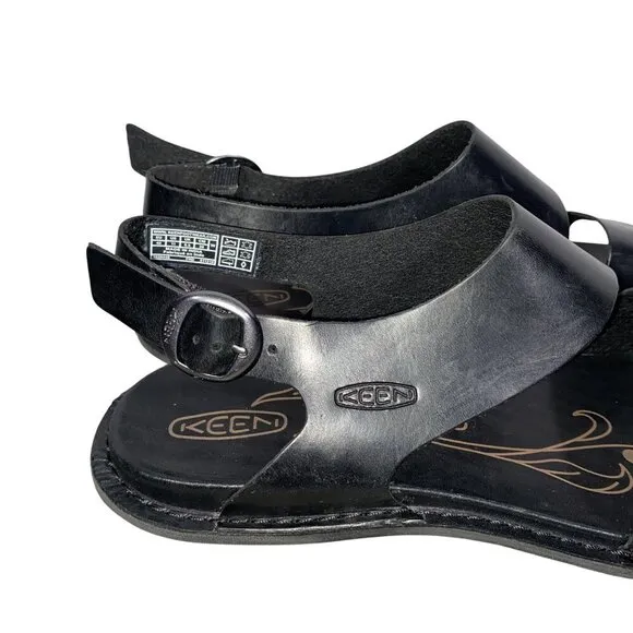 Keen SOFIA 2 STRAP Sandals black Leather women’s 11 minimalist essential casual