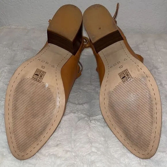 Kelsi Dagger Brooklyn Wellesley Ankle Boots Size 10