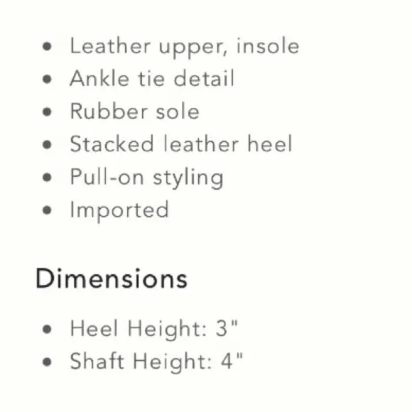 Kelsi Dagger Brooklyn Wellesley Ankle Boots Size 10