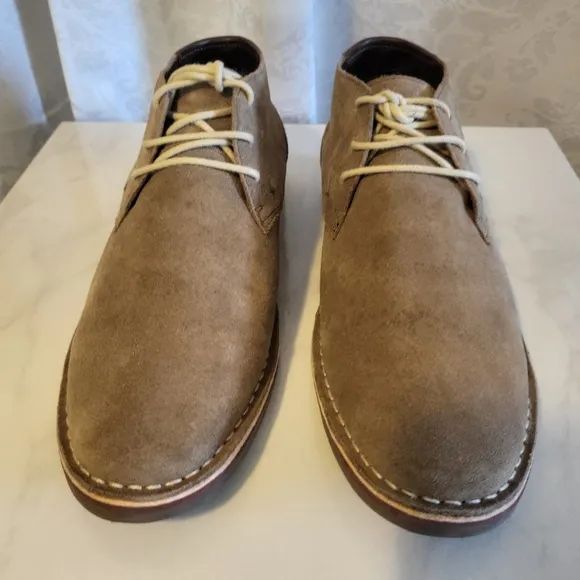 Kenneth Cloe Reaction Men's Suede Ankle Chukka Boots, Size 11.5m Comfortable