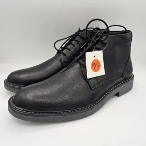 Kenneth Cole Reaction Black Trail Chukka Ankle Boots NWT, size 9.5
