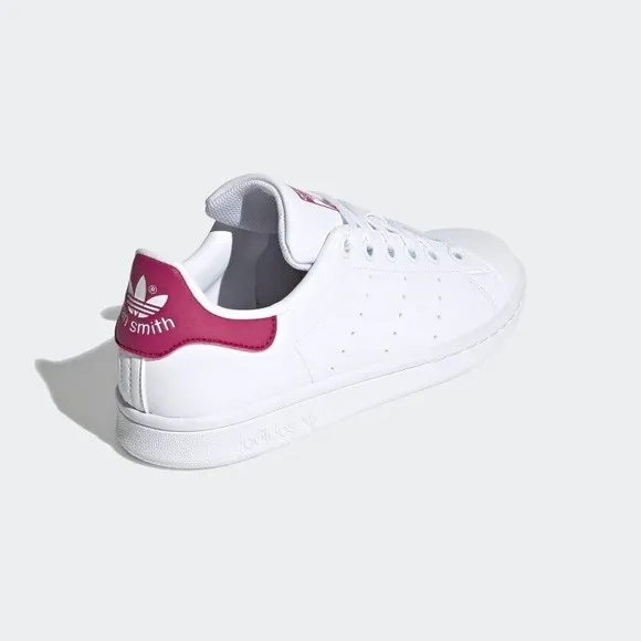KID'S Adidas Originals Stan Smith J White Bold Pink FX7522