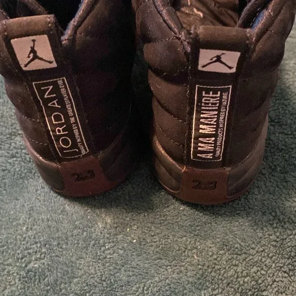 Kids Black and Brown Shoes