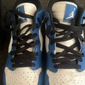 Kids Blue and White Athletic Shoes