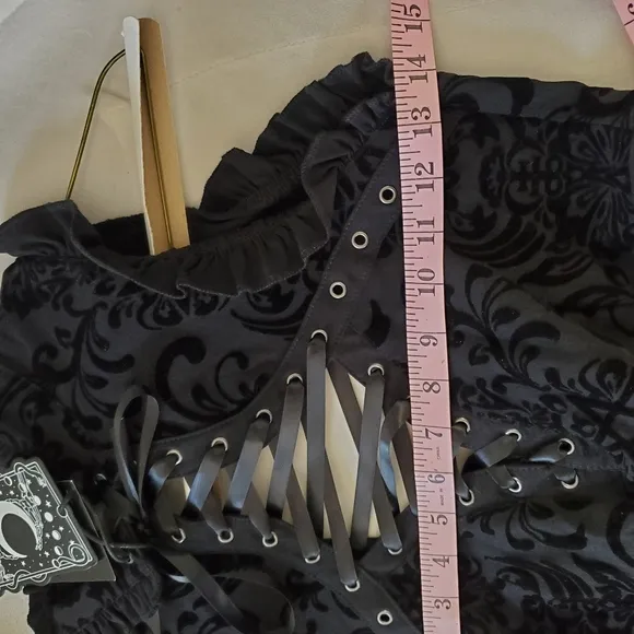 Killstar Bloodlust Party Dress Black Punk Whimsygoth Luxury Coquette Girl Sz M